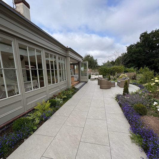 Kensington Grey Porcelain Paving 900x600 22.1m2